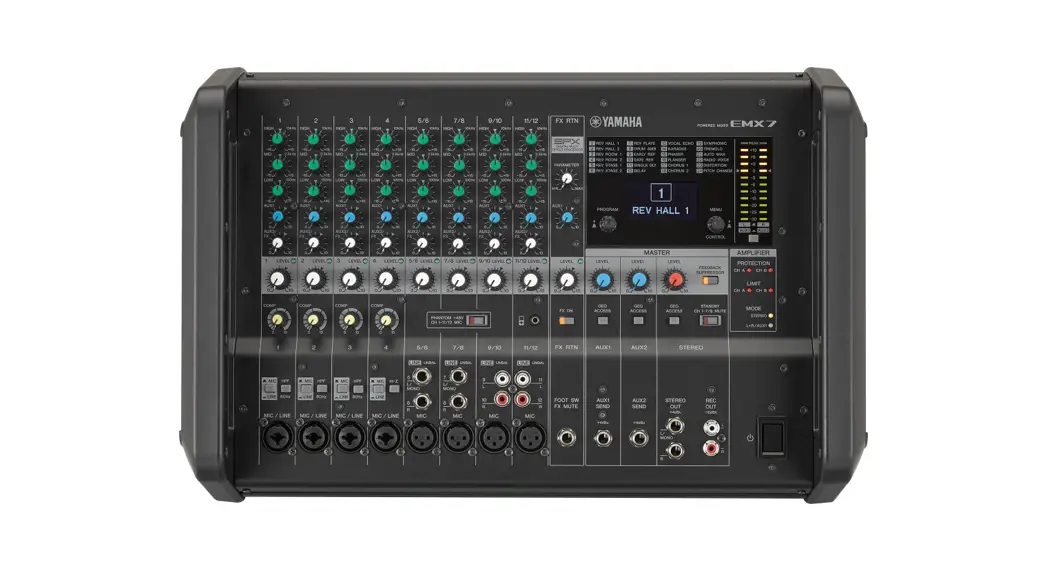 Yamaha Powered Mixer Emx7 Owner's Manual