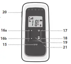 Tommee Tippee 1082S Dect Digital Monitor - parent unit