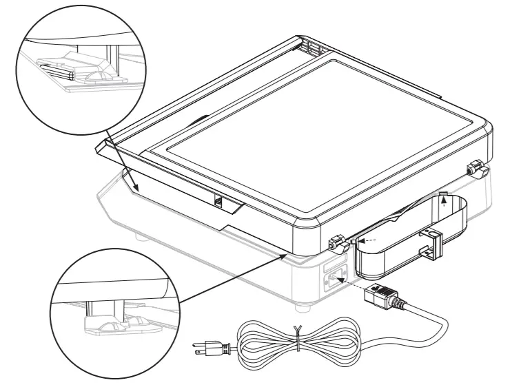 BLACKSTONE 8000 E Series 17 Electric Tabletop Griddle -FIG 8