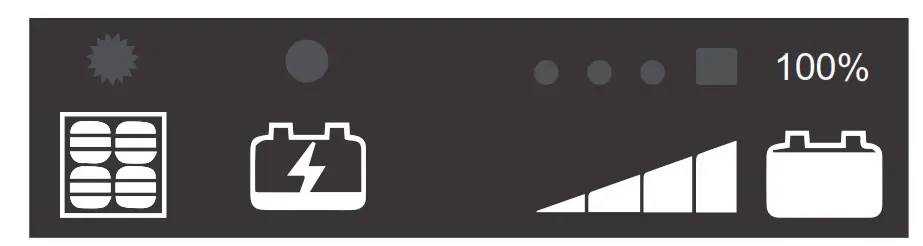 RENOGY Solar Suitcase-LED Display