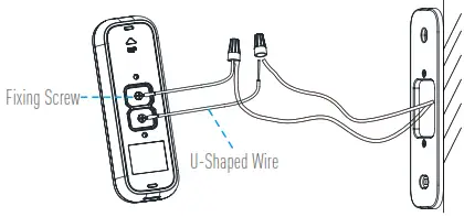 HIKVISION Wi-Fi Video Doorbell DS-HD1 - Doorbell Installation 5