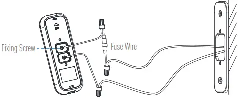 HIKVISION Wi-Fi Video Doorbell DS-HD1 - Doorbell Installation 6