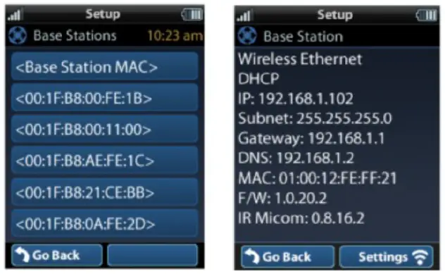 Base Station (Hub) Setup