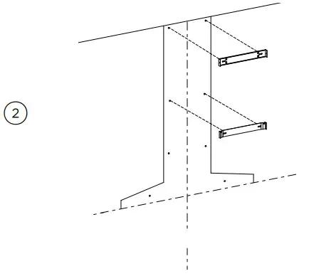FISHER PAYKEL Wall Range Hood Chimney Pyramid -ATTACH