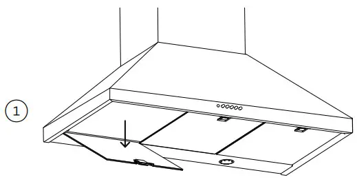 FISHER PAYKEL Wall Range Hood Chimney Pyramid - PREPARE