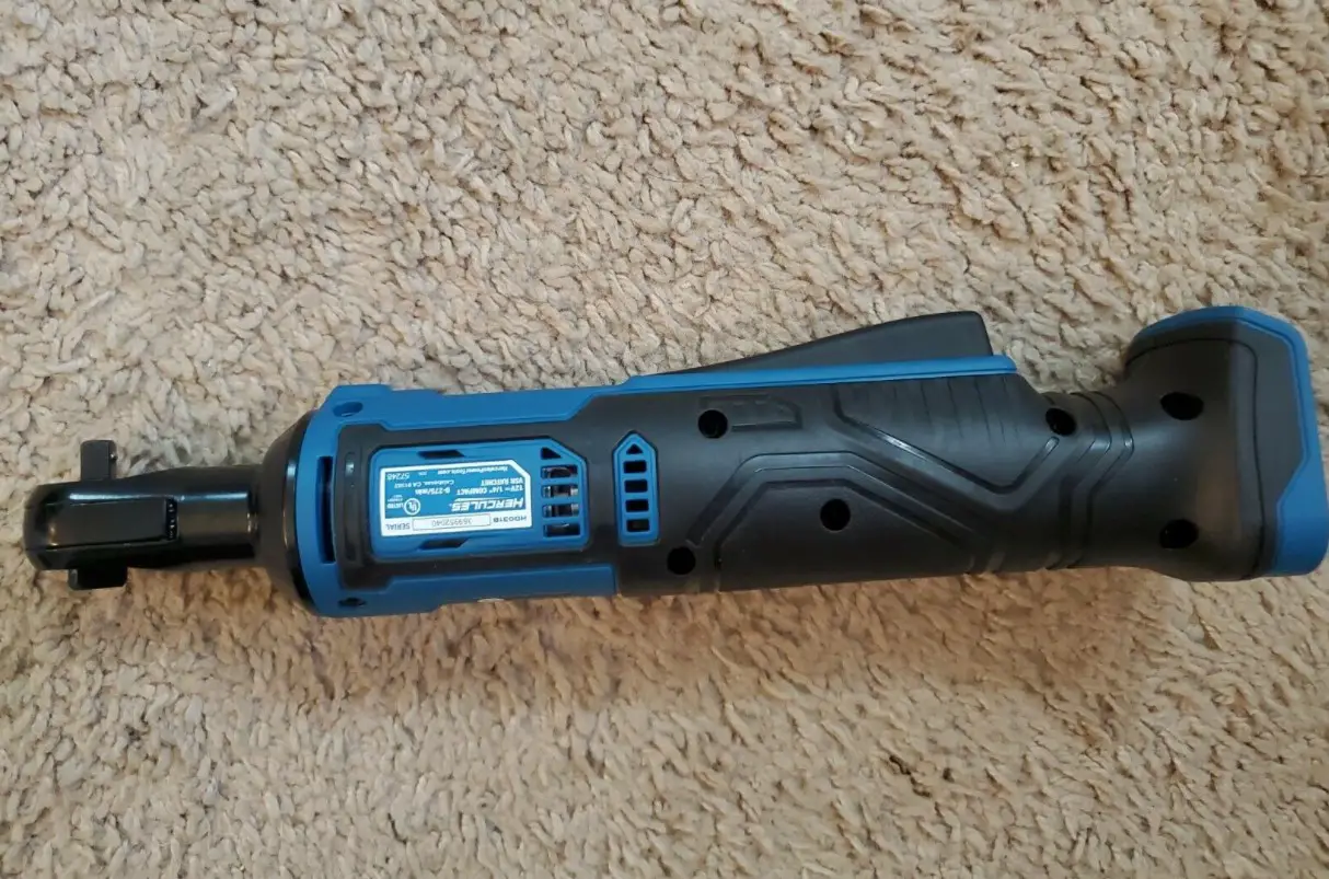 Hercules 12v Ratchet Wrench Hd031b Owner's Manual