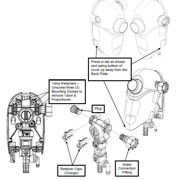 DEMA I1305 Fusion One Housekeeping Chemical Dispensing System fig2