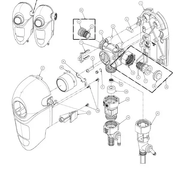 DEMA I1305 Fusion One Housekeeping Chemical Dispensing System fig6