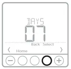 Honeywell TH6100AF2004 T6 Hydronic Programmable Thermostat fig13