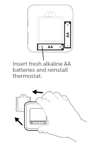 Honeywell TH6100AF2004 T6 Hydronic Programmable Thermostat fig18