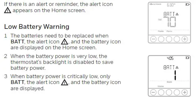 Honeywell TH6100AF2004 T6 Hydronic Programmable Thermostat fig22