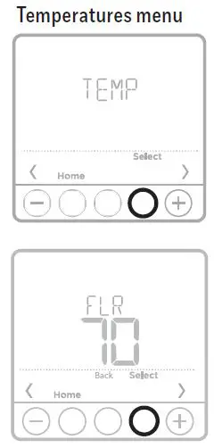 Honeywell TH6100AF2004 T6 Hydronic Programmable Thermostat fig4