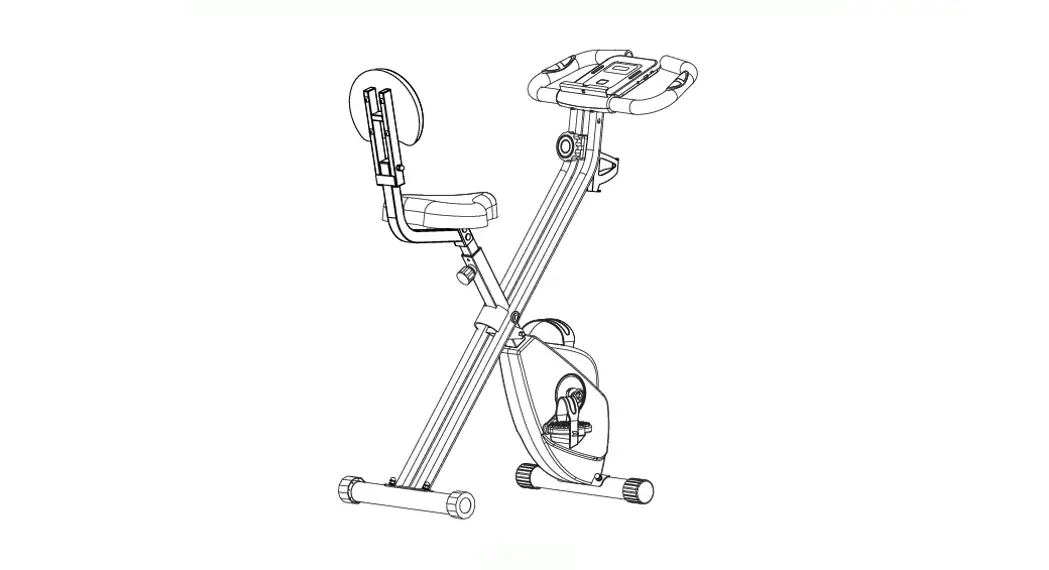 Virtufit Iconsole Folding Bike With Backrest And Bottle Cage User Manual Virtufit Iconsole Folding Bike With Backrest And Bottle Cage User Manual