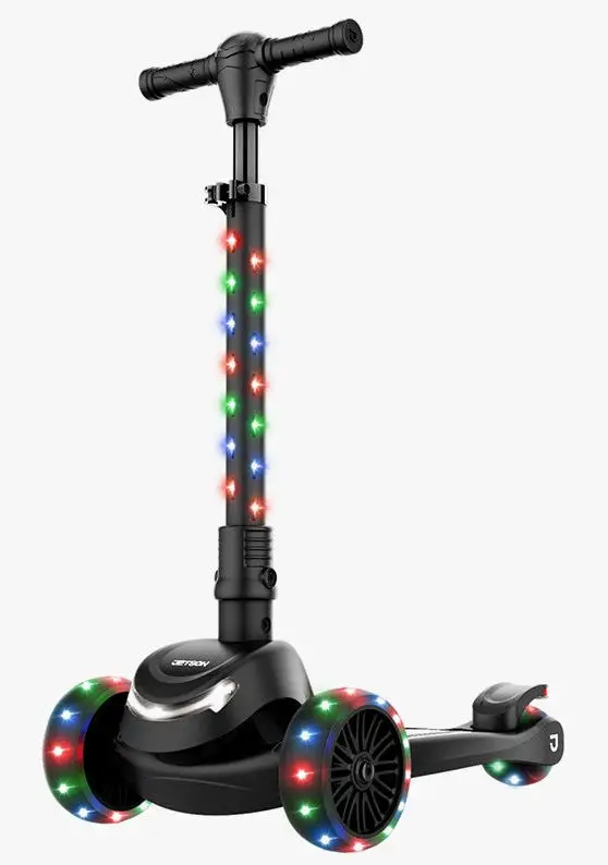 JETSON JJUP3W BLK Jupiter Mini 3 Wheel Light-Up Kick Scooter - Cover