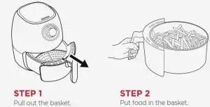 CHEFMAN RJ38 V3 35DC TurboFry Air Fryer - How to Use