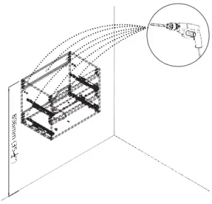 mark mounting hole guidelines