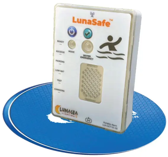 LUNASEA LIGHTING LunaSafe 10W Qi LL63 Wireless Charge Pad - Charging Receiver