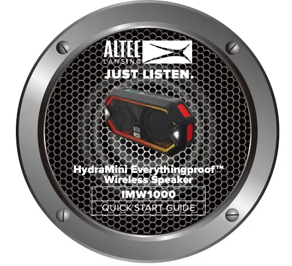 ALTEC IMW1000 HydraMini Everythingproof Wireless Speaker fig 5