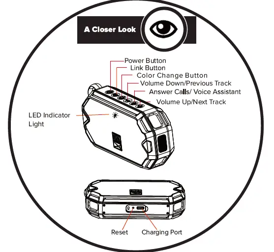 ALTEC IMW1000 HydraMini Everythingproof Wireless Speaker fig 7