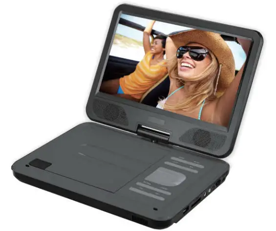 SYLVANIA PDB1077B Portable DVD Player