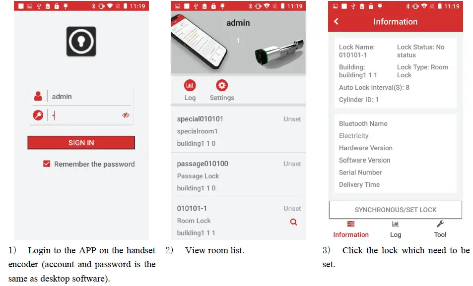 Smartos SmartEntry Electronic Cylinder and Handle fig 6