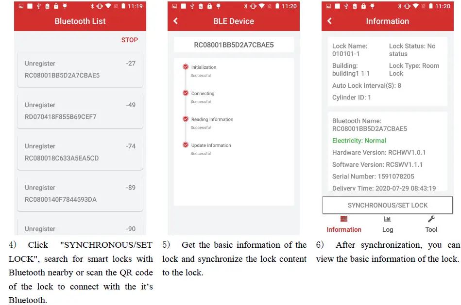 Smartos SmartEntry Electronic Cylinder and Handle fig 7