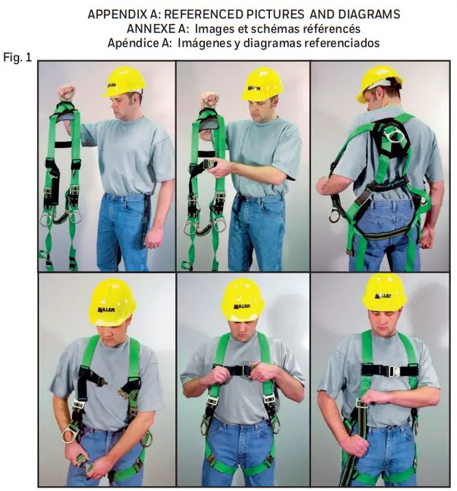 Honeywell MFP9720029 Harnesses And Body Belts - fig