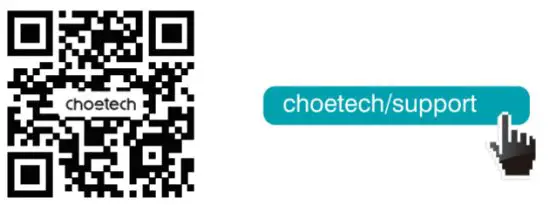 CHOETECH H048 Magnetic Phone Stand - qr code