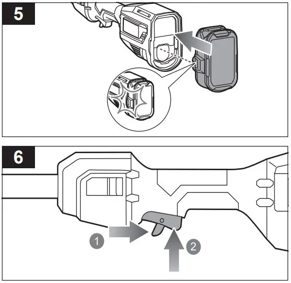 RYOBI R18LTR38 Brushless Line Trimmer Kit Instruction Manual - REPLACING THE LINE