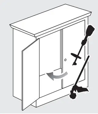 RYOBI R18LTR38 Brushless Line Trimmer Kit Instruction Manual - STORING THE PRODUCT