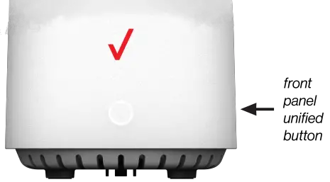 Fios Router (front panel unified button)