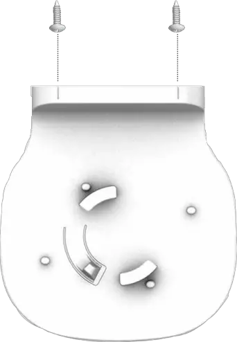 Fios Wall Mount (top view)