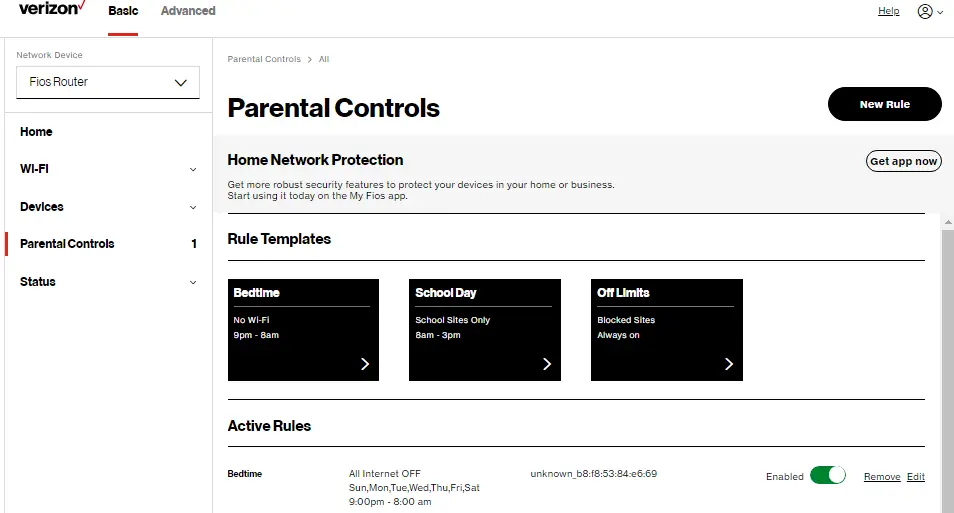 Parental Controls