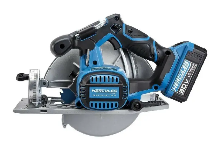 Hercules Hcb721b 20v Lithium-ion 7-1-4 Inch Brushless Circular Saw Owner's Manual