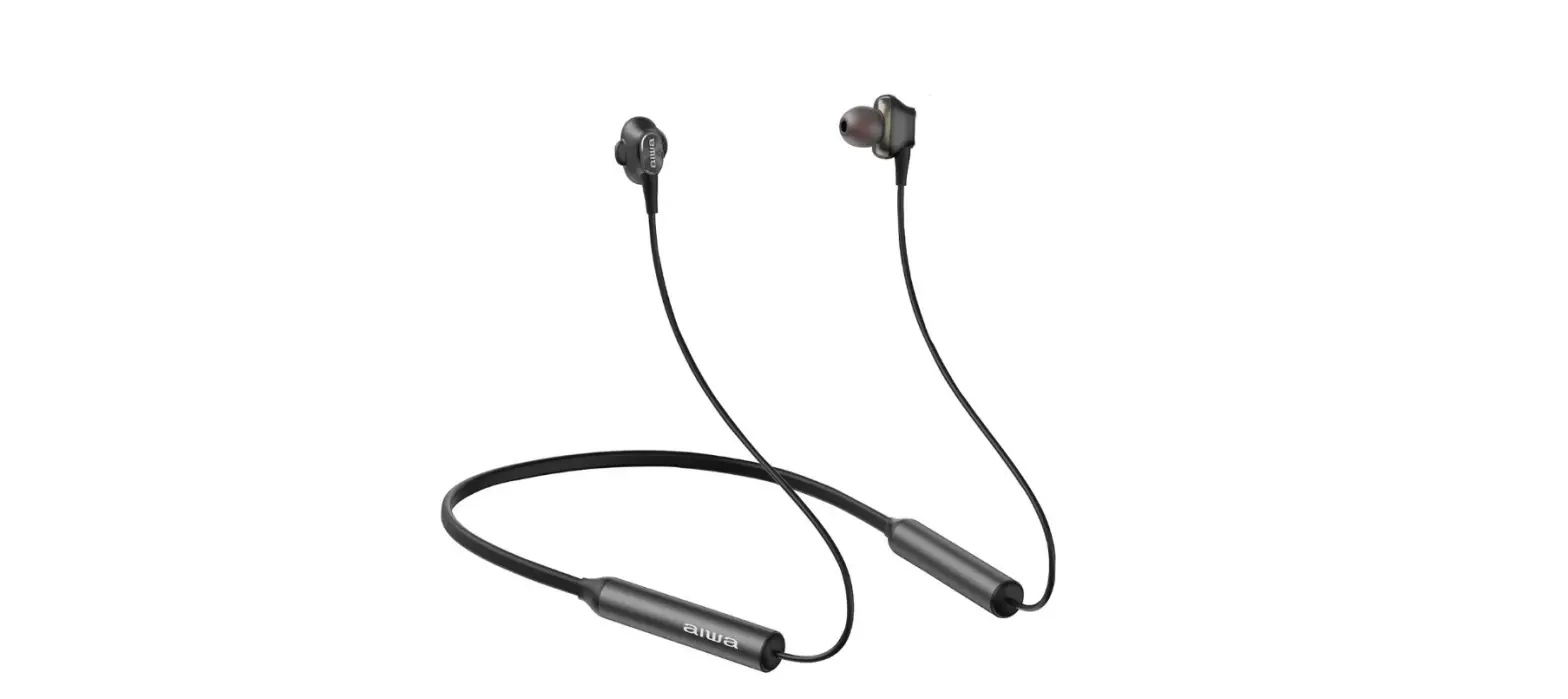 Aiwa Estbt-450 Wireless Neckband Quad Driver In-earphones User Manual