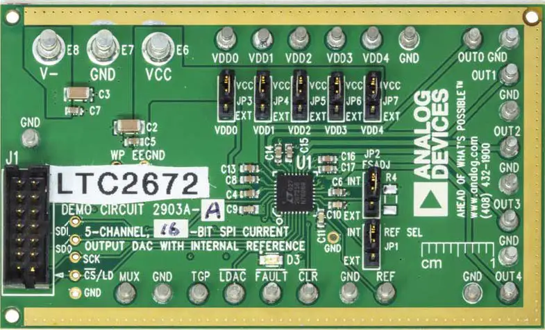 Analog Devices Dc2903a Evaluation Board User Guide