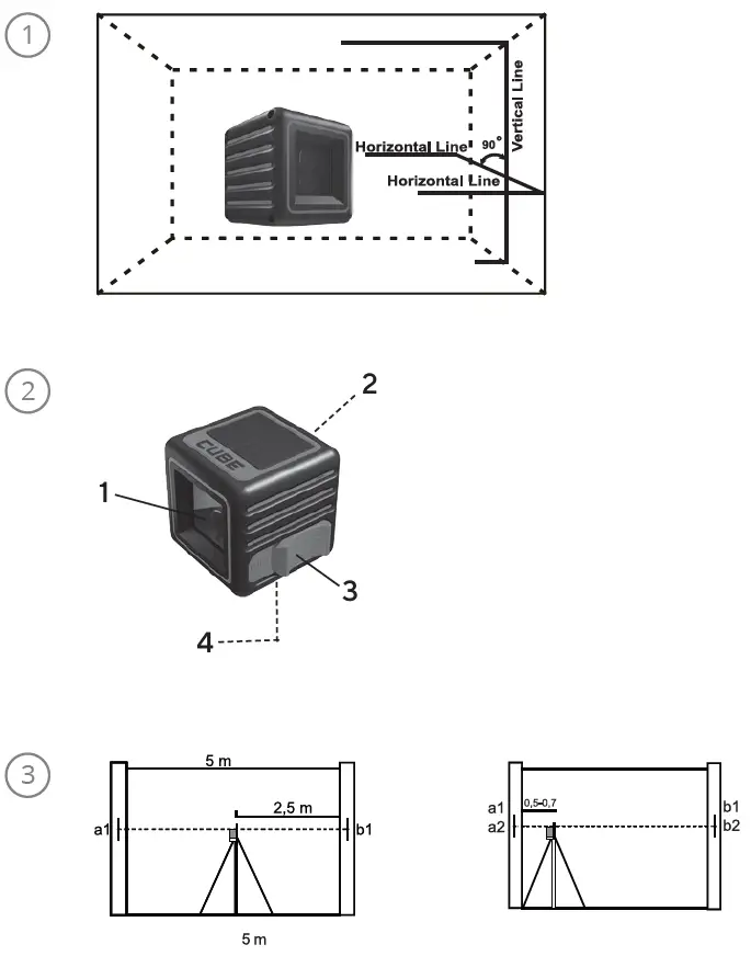 ADA INSTRUMENTS А00545 Cube Line Laser-1
