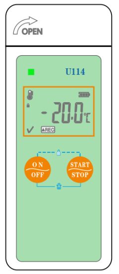 Thermo Hygro HDL U11410T Temperature Logger