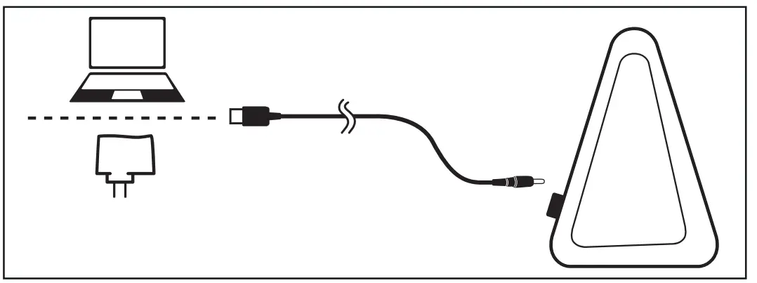 PROZIS GEOD Flip Lamp - charge
