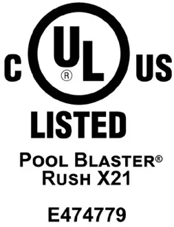 POOL BLASTER 081 3595 2 Rush Pool Vacuum - logo 3