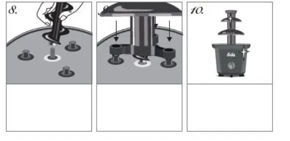 Joe Sephs Chocolate Caramel Fountain 8
