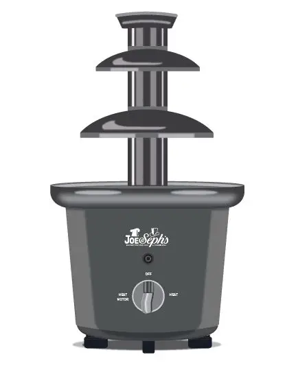 Joe Sephs Chocolate Caramel Fountain PRO