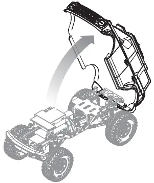 REMOVE THE VEHICLE BODY