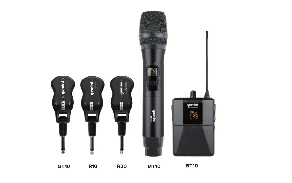 Gemini Gcigmum200 Gmu Series Wireless Microphone System User Manual