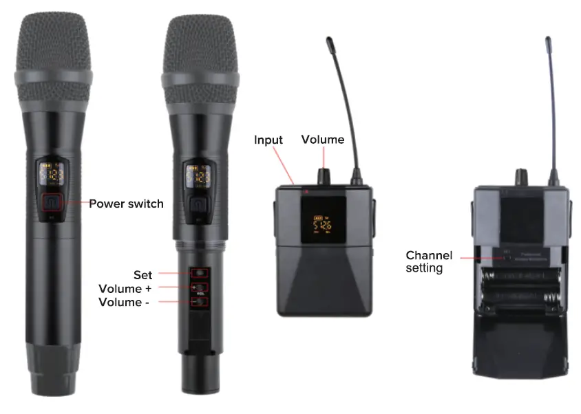 gemini-GCIGMUM200-GMU-Series-Wireless-Microphone-System-fig-4
