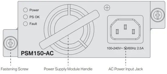 tp link PSM150 AC Power Supply Module - PSM150 AC