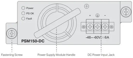 tp link PSM150 AC Power Supply Module - PSM150 DC