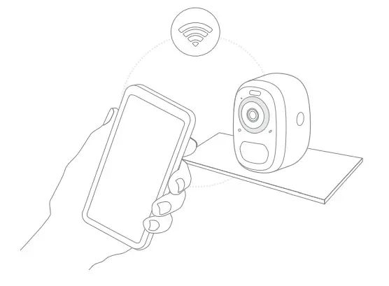 vicoo Wireless Smart Battery Camera Add the device