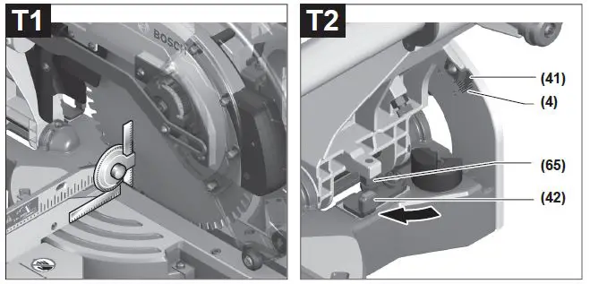 BOSCH GCM 350-254 Professional Heavy Duty Sliding Mitre Saw-18