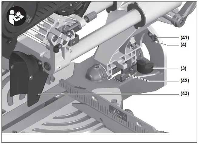 BOSCH GCM 350-254 Professional Heavy Duty Sliding Mitre Saw-3